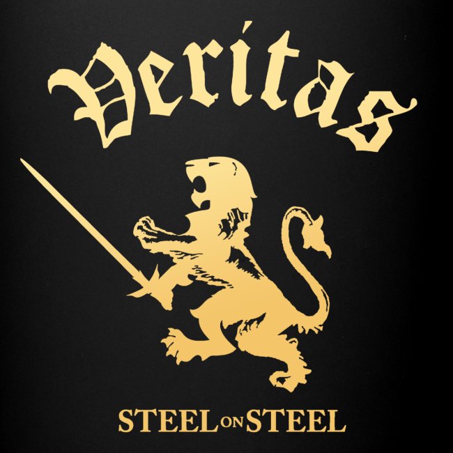 Gold Lion Veritas Logo