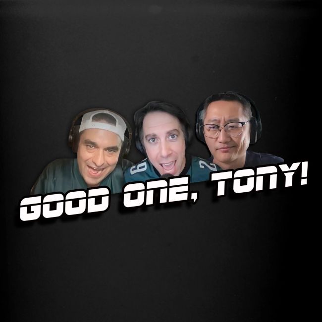 GOOD ONE, TONY! (with Fusco Show back)