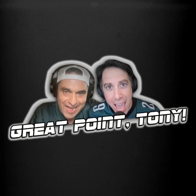 GREAT POINT, TONY! (with Fusco Show back)