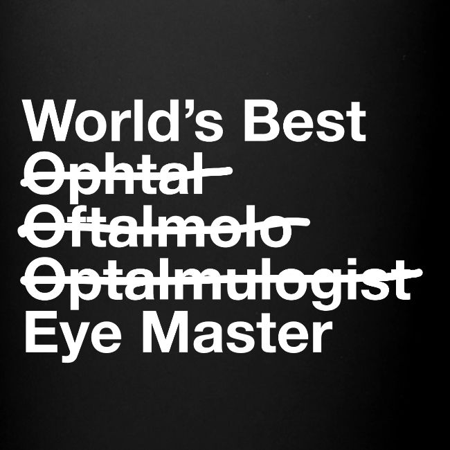 Worlds Best Eye Master Ophthalmologist