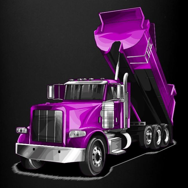 Dump Truck Purple