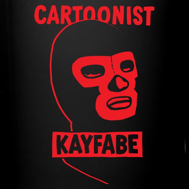 Cartoonist Kayfabe Wrestling Mask