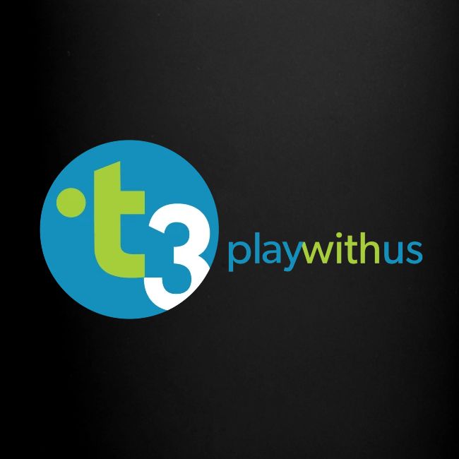 Play With Us (Tri-Color Logo)