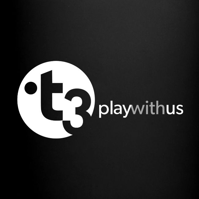 Play With Us (White Logo)