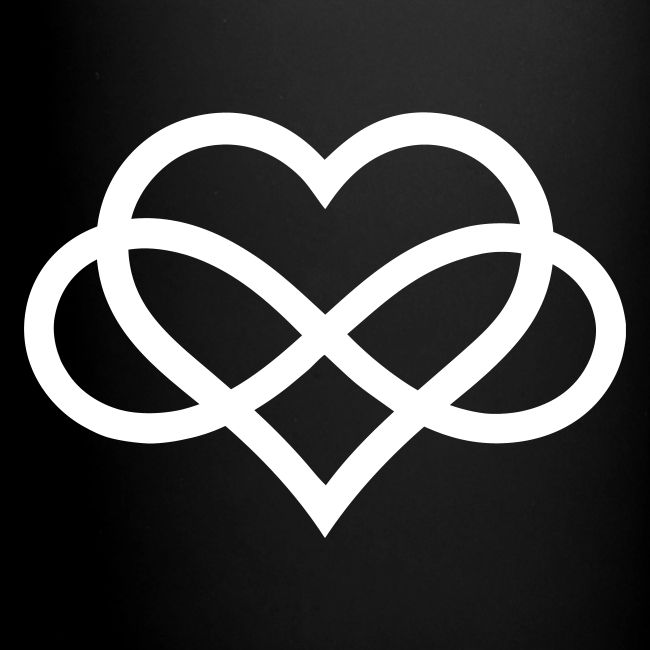 Infinity-Heart (white)
