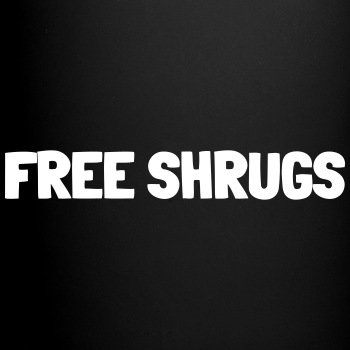 Free shrugs - Coffee Mug