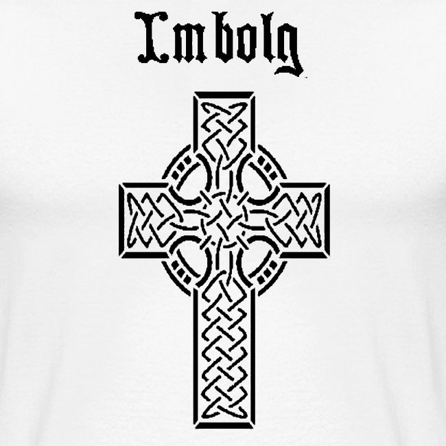 Imbolg Black Logo and Cross