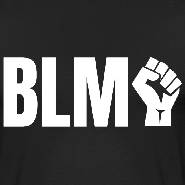 BLM Black Lives Matter Raised Fist
