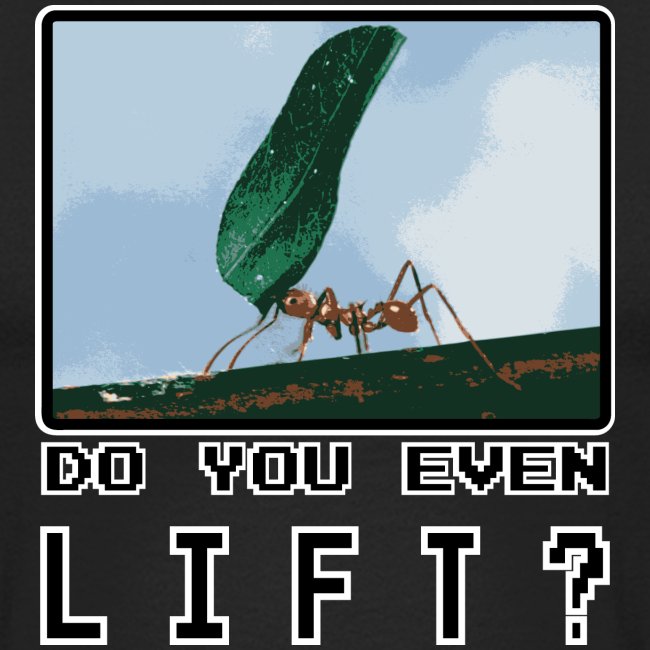 Do you even LIFT? Pretend we're all Ants