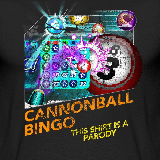 Vintage Cannonball Bingo Box Art Tee