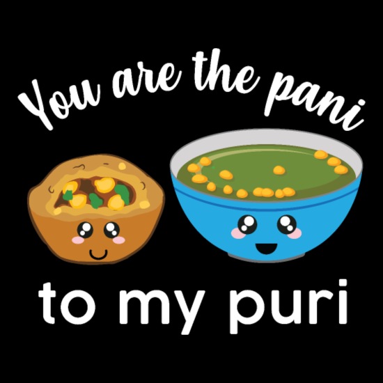 You are the pani to my puri funny Indian Food' Unisex Baseball T-Shirt |  Spreadshirt