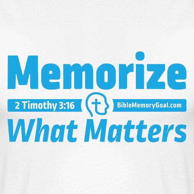 "Memorize What Matters" Original Design