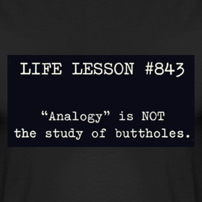 "Anal"ogy
