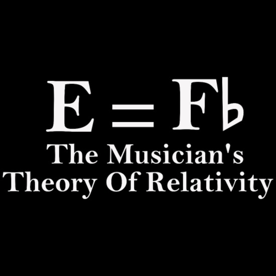 Funny Musician,E equal F  Of Relativity' Unisex Baseball T-Shirt  | Spreadshirt