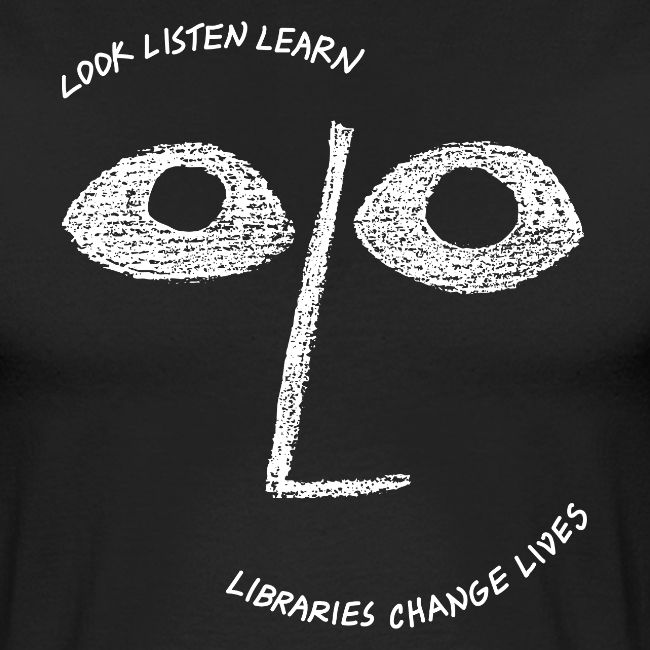 Vintage ALA: Libraries Change Lives Face