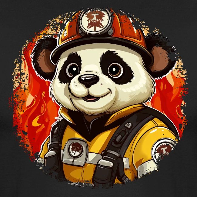 Panda Firefighter