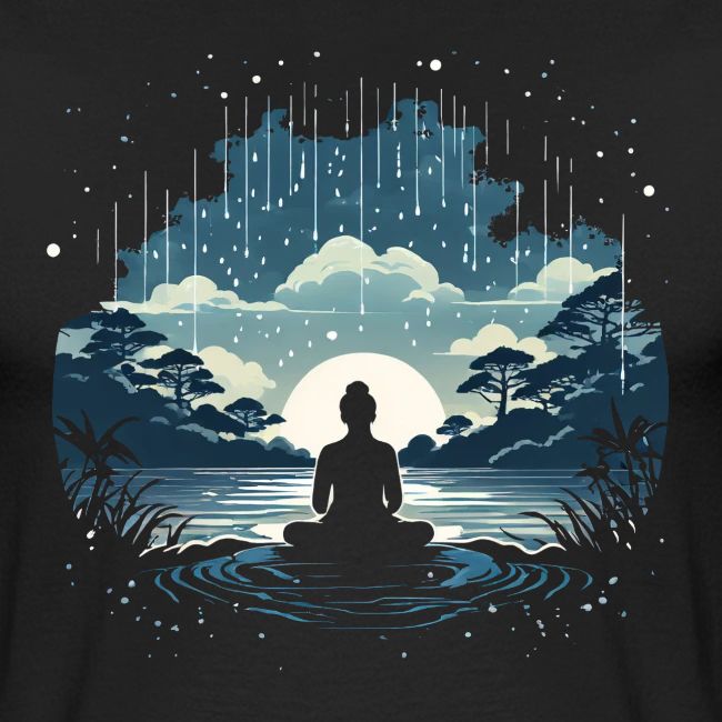 Find Your Zen: Meditative Silhouette in GentleRain