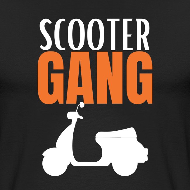 Funny Scooter Gang Motorbikes Riders Lovers