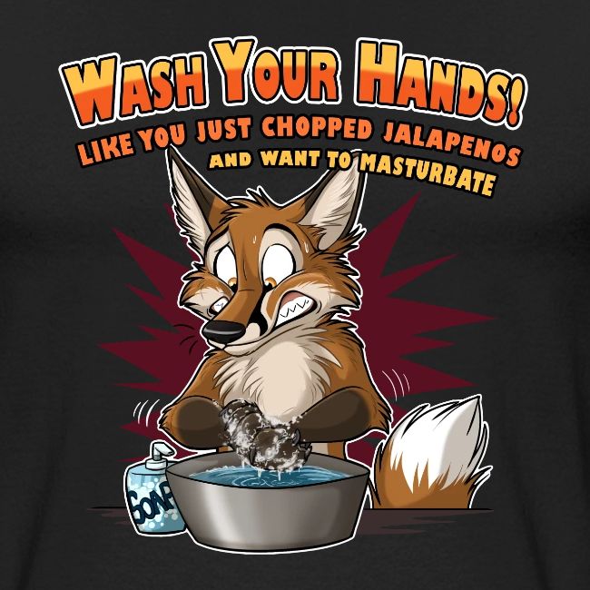 Wash Your Hands (red)