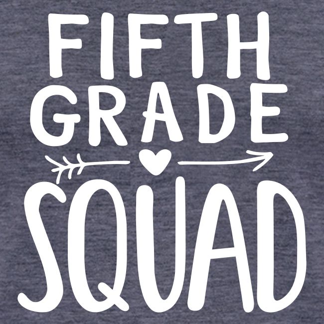 Fifth Grade Squad Teacher Team T-Shirts