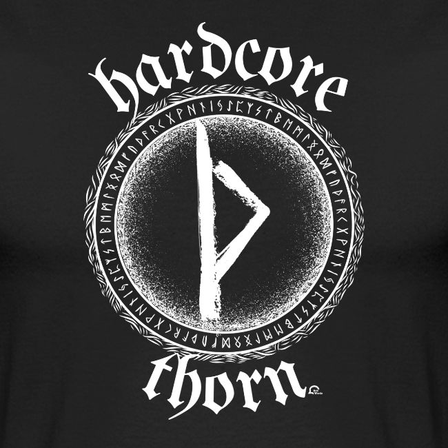 Hardcore Thorn (white design)