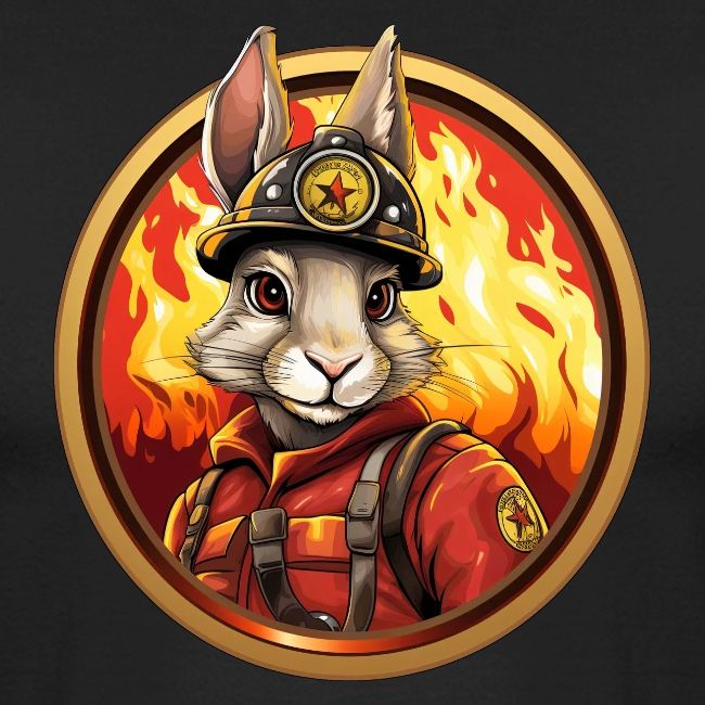 Rabbit Firefighter