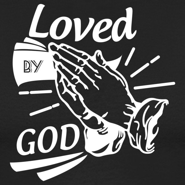 Aimé par Dieu - Alt. Design (lettres blanches)