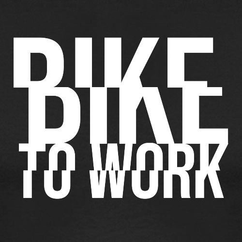 biketowork white - Unisex Baseball T-Shirt