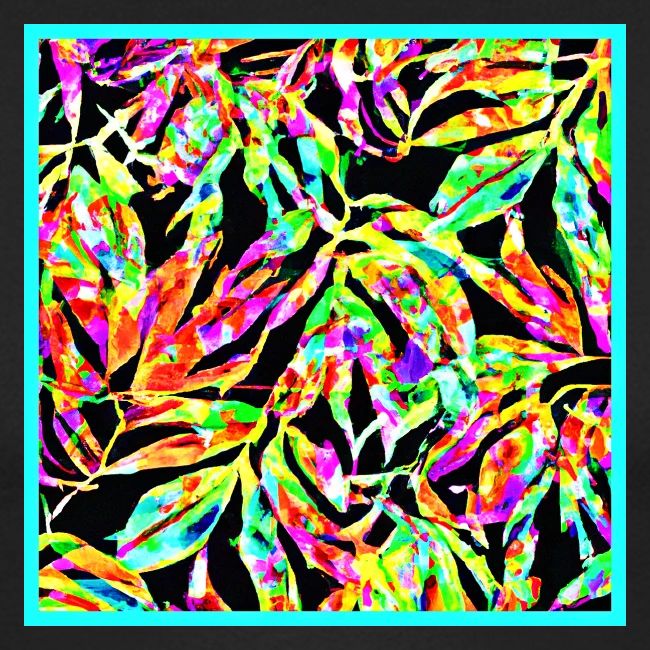 Chic Neon Pattern: Vibrant Bliss