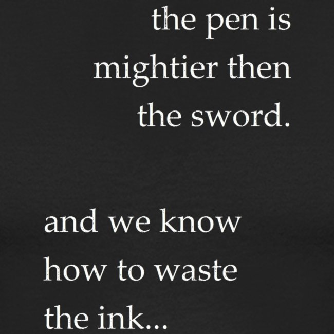 invert the pen is mightier(invert)