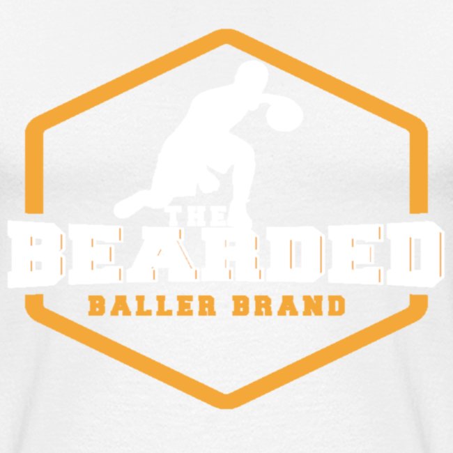 The Bearded Baller Brand White and Gold