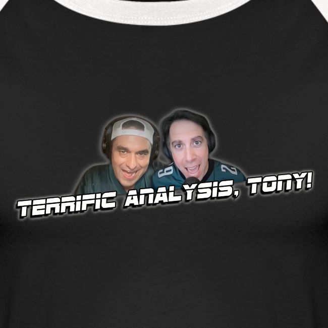 TERRIFIC ANALYSIS, TONY! (with Fusco Show back)