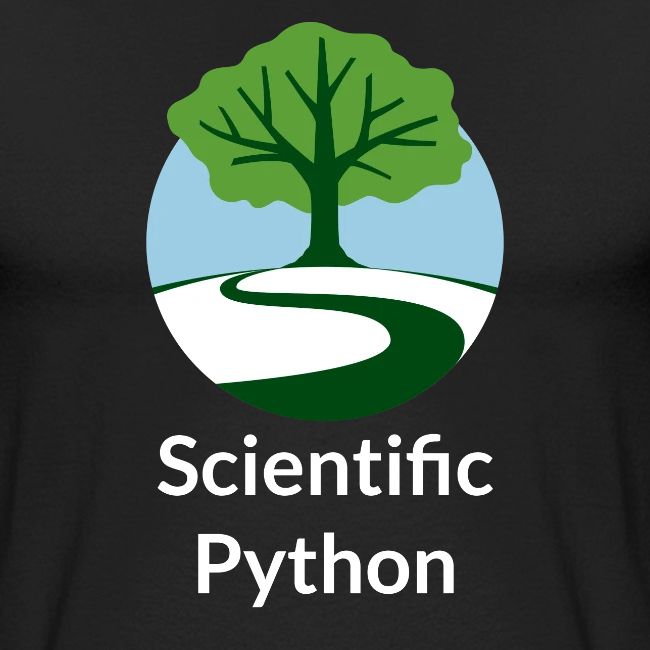 scientific python full color logo