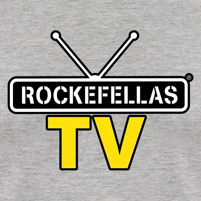 Rockefellas TV Outlined Logo Tee