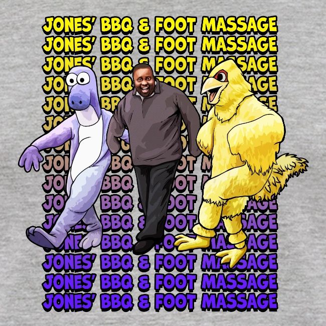 Jones BBQ and Foot Massage - Dancing Wall