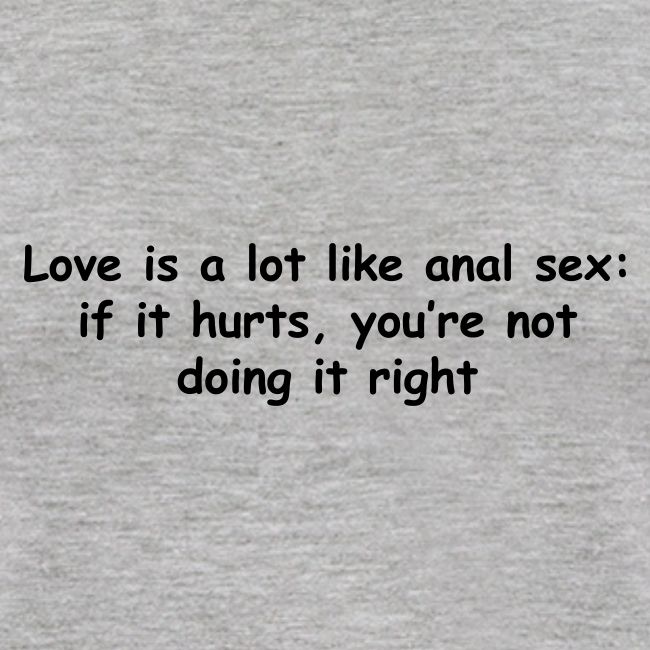 Love & Anal Sex