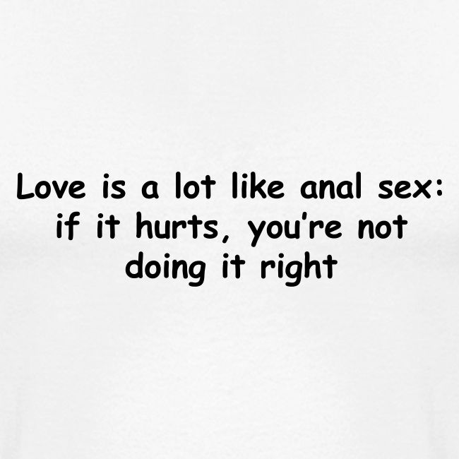 Love & Anal Sex