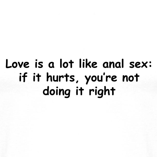 Love & Anal Sex