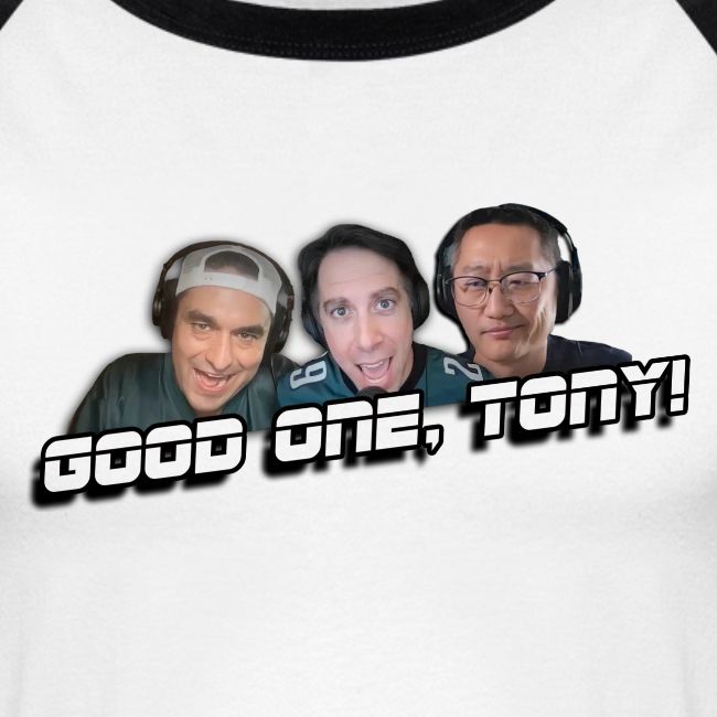 GOOD ONE, TONY! (with Fusco Show back)