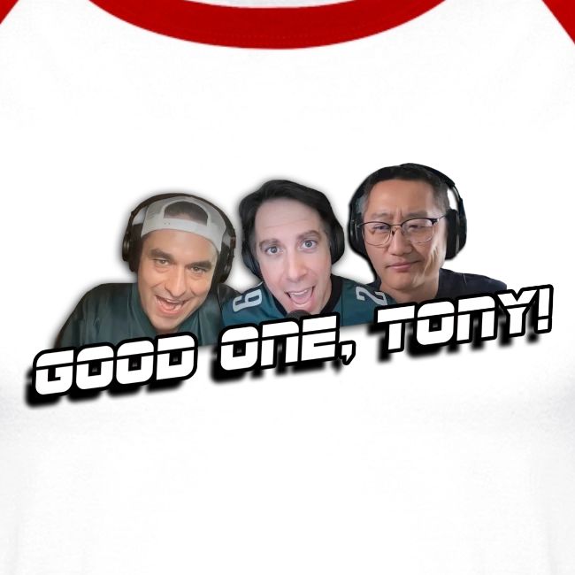 GOOD ONE, TONY! (with Fusco Show back)