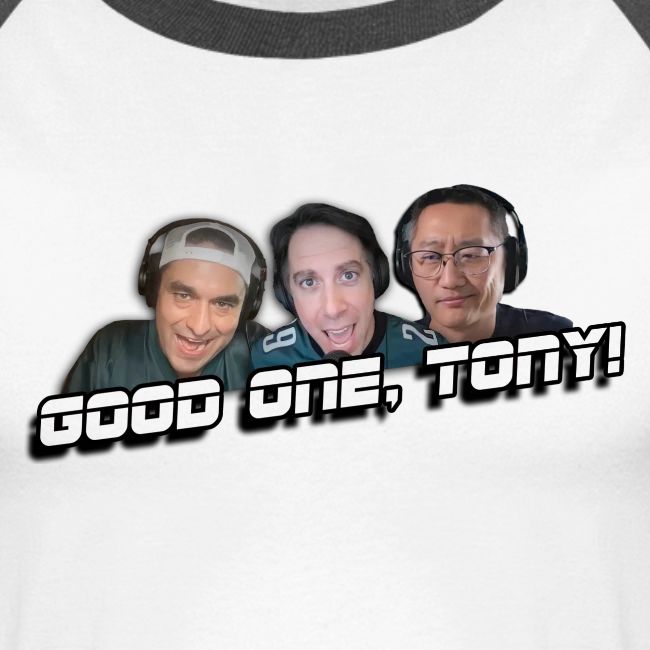 GOOD ONE, TONY! (with Fusco Show back)