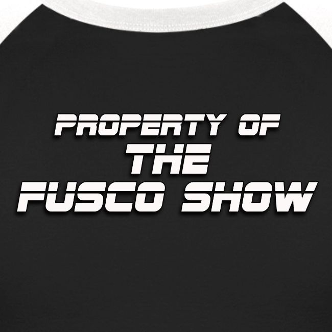 GOOD ONE, TONY! (with Fusco Show back)