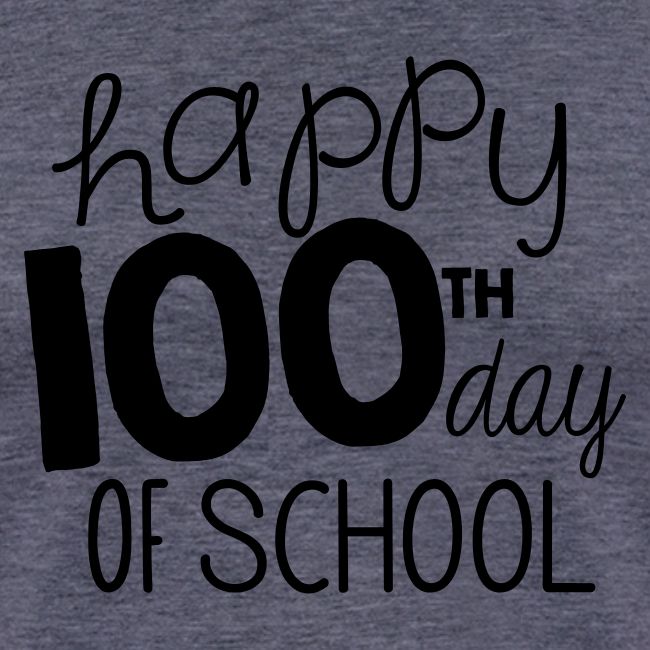 Happy 100th Day of School Chalk Teacher T-Shirt