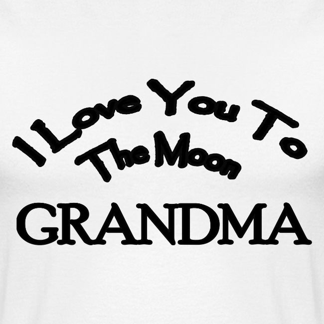 I Love You to The Moon Grandma | Family Shirt