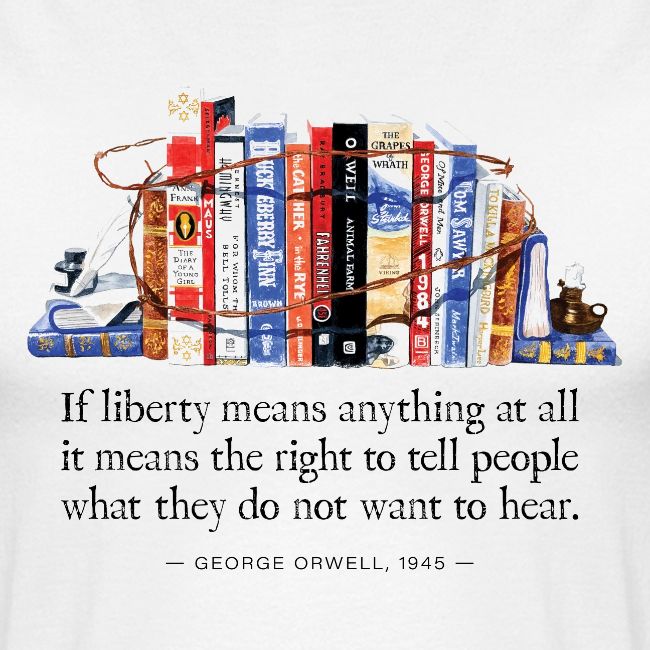 Still Life with Banned Books