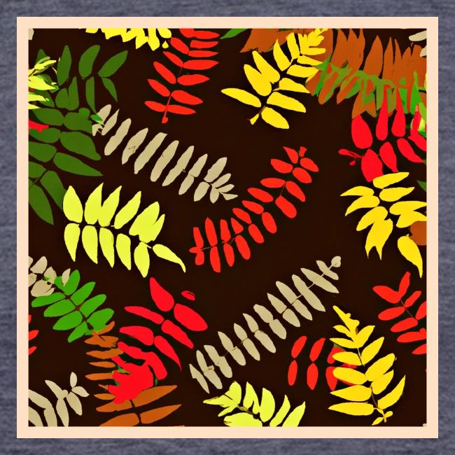 Autumn Leaves Pattern Art