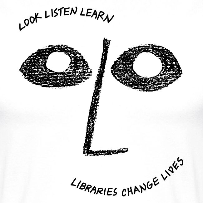 Vintage ALA: Libraries Change Lives Face