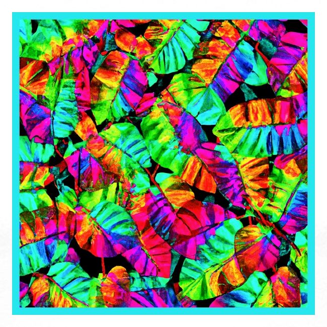 Chic Leaf Pattern Stylish Elegance