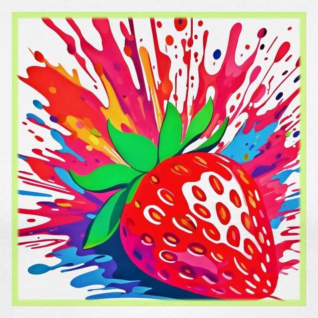 Splatter Strawberry Splash