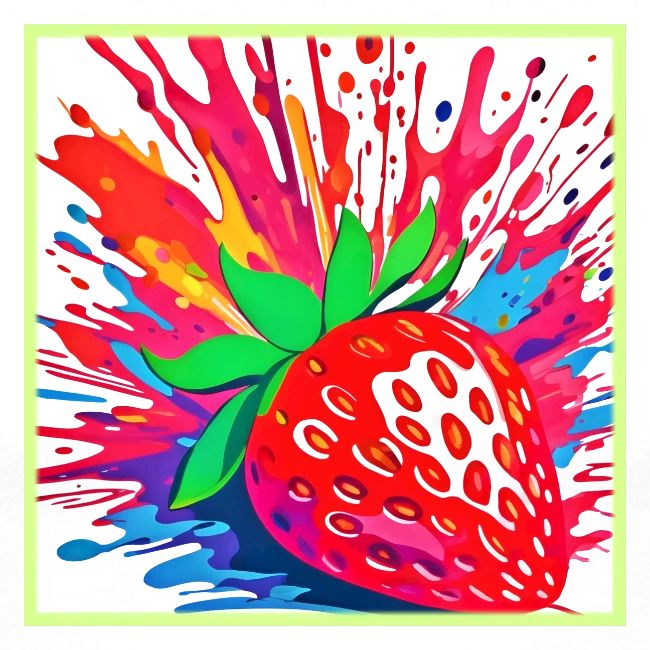 Splatter Strawberry Splash
